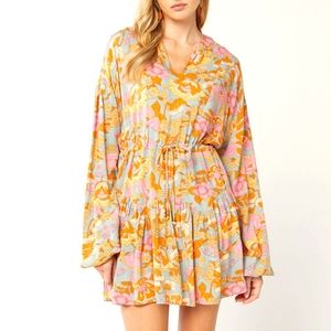 ENTRO • ANTHRO Floral Flowy Dress ~ NWT